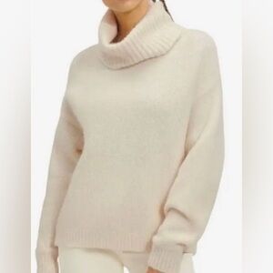 UGG Lylah Roll Neck Sweater - New Women |Color: Cream | Size: M